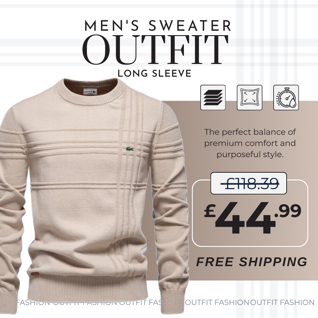 Men's Sweater Outfit - LONG SLEEVE [LC]