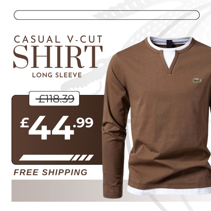 Lacoste Long-Sleeve Knit Pullover