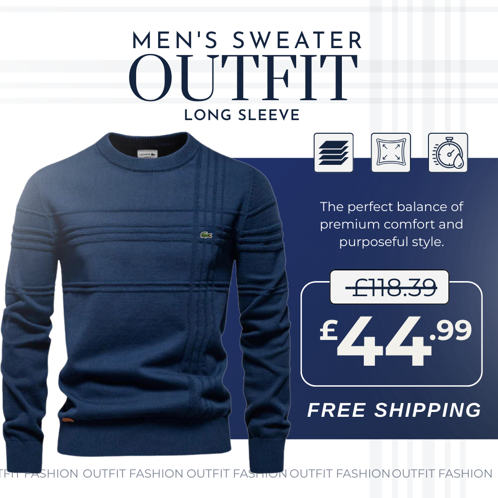 Men's Sweater Outfit - LONG SLEEVE [LC]