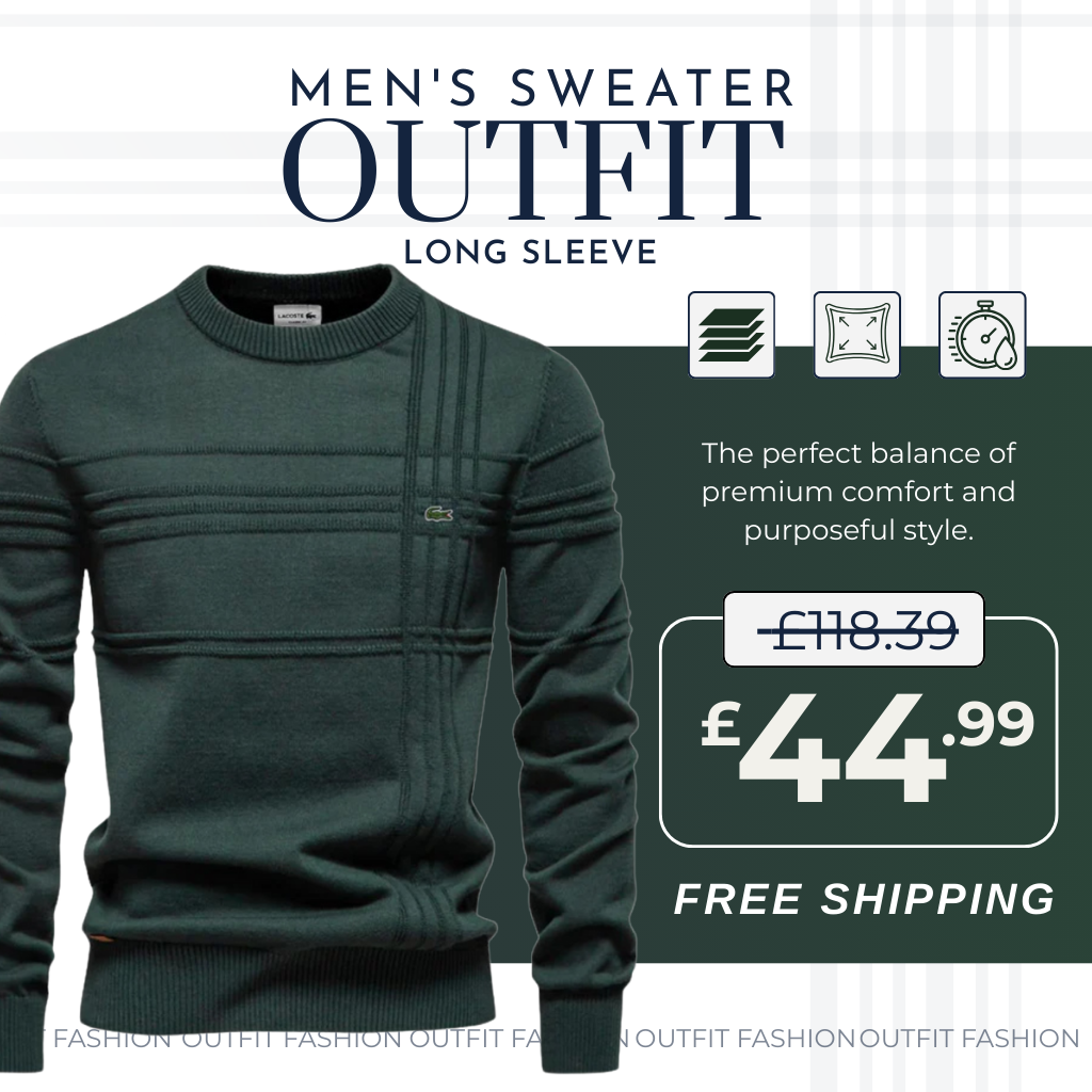 Men's Sweater Outfit - LONG SLEEVE [LC]