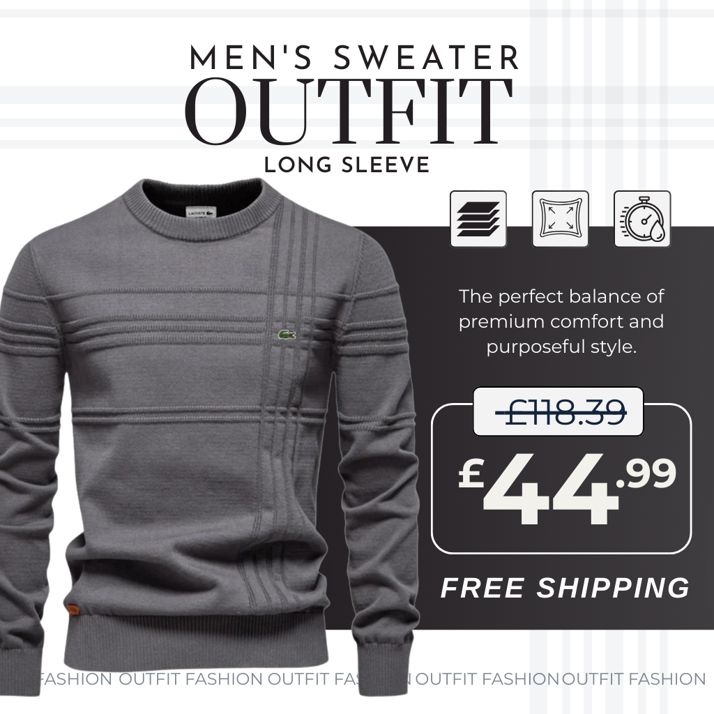 Men's Sweater Outfit - LONG SLEEVE [LC]
